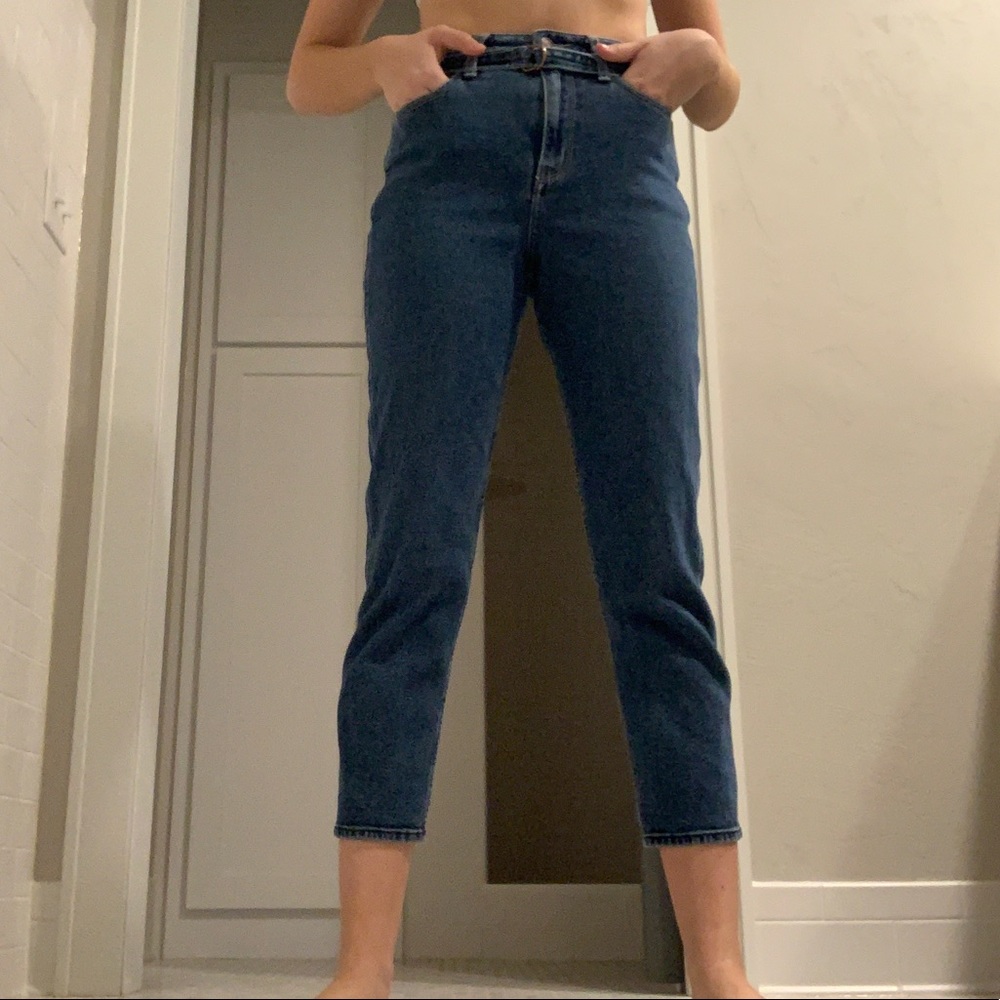 Ultra High Rise Mom Jean Hollister Vintage Stretch